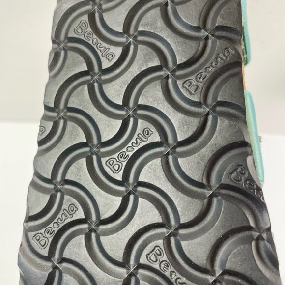 Birkenstock Betula Lambada Turquoise Teal Crystal Studded Sandals EUC - Picture 13 of 14